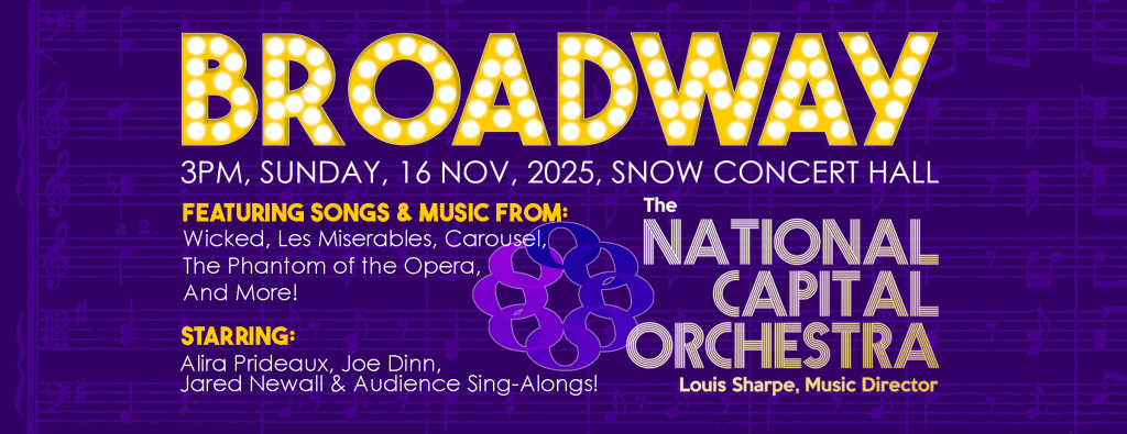 NCO Broadway Concert 16 November 2025, Snow Concert Hall